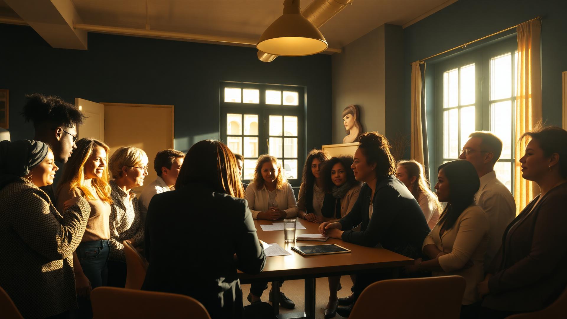 Community legal aid session
